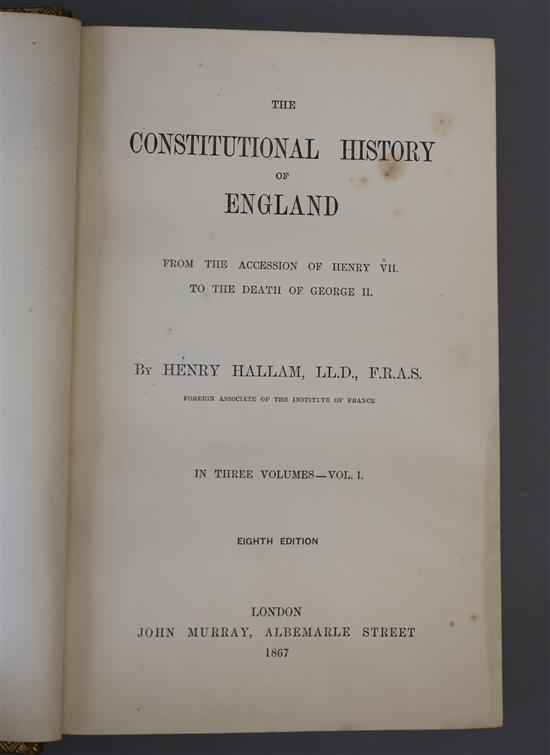 Hatsell, John - Precedents of Proceedings in the House of Commons, 4 vols, qto, contemporary calf, spotting to fly leaves and early lea